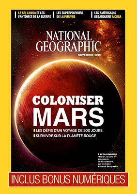 La National Geographic Magazine (France) - Sélection du livre Fleuves Frontières - Nov 2016
