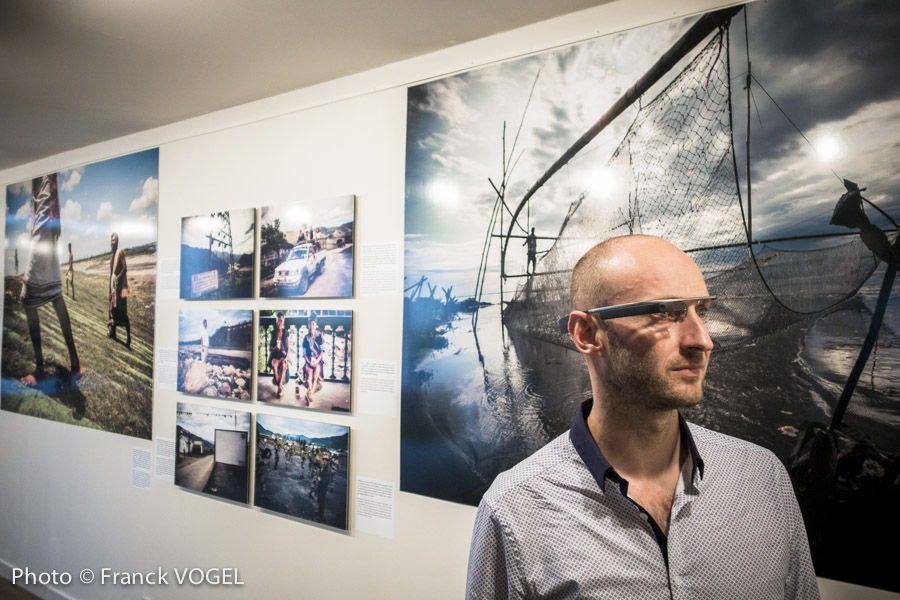 Exposition sur le Brahmapoutre en Réalité augmentée avec les Google Glass à Saint Brieuc.