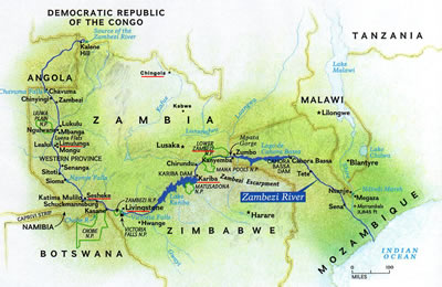 Zambezi map