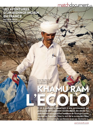 Paris Match - Khamu Ram Bishnoi, l'Ecolo
